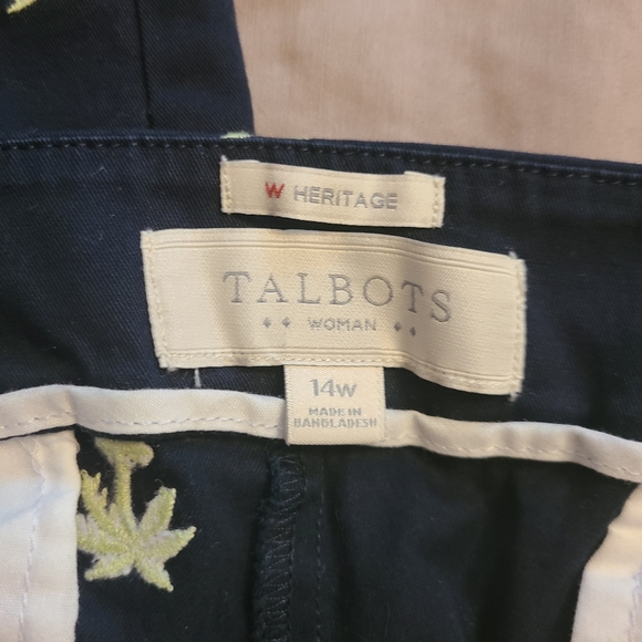 Talbots palm tree chinos - Picture 4 of 6